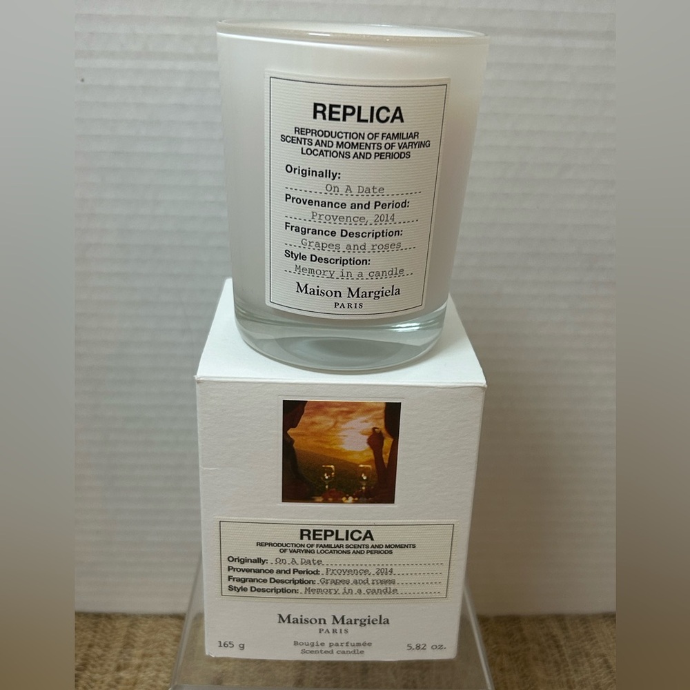 Brand New  Replica Maison Margiela On a Date Candle. 5.82 Oz. Brand New